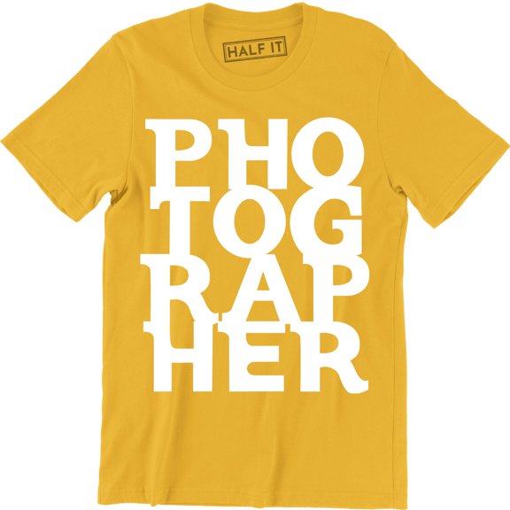 Photographer Gift Photography Camera Men's Gift T-Shirt