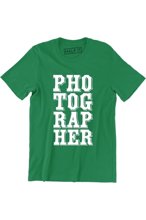 Photographer Gift Photography Camera Men's Gift Tee Shirt