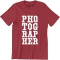 thumbnail image 1 of Photographer Gift Photography Camera Men's Gift Tee Shirt, 1 of 4