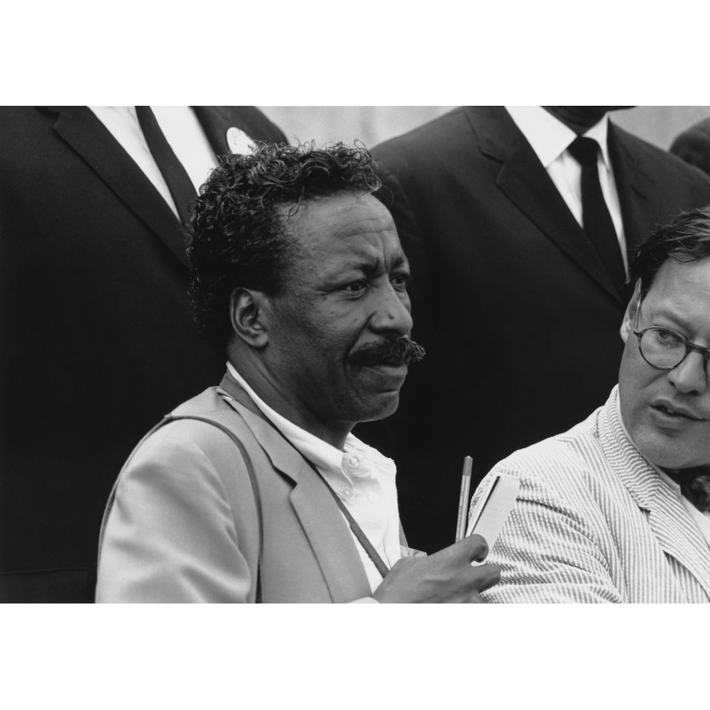 Photographer Gordon Parks At The 1963 Civil Rights March On Washington ...