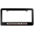 thumbnail image 1 of Photographer On Board License Plate Frame, 1 of 1