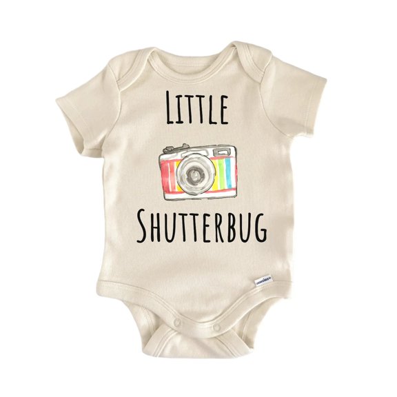 Photographer Shutterbug Bug Camera Baby Gift Baby Onesie®