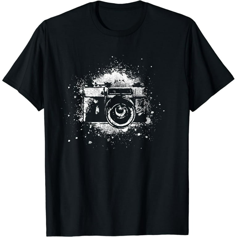 Photographer T-Shirt Camera Photography Retro Journalist Tee Photographer T-Shirt Camera Photography Retro Journalist Tee