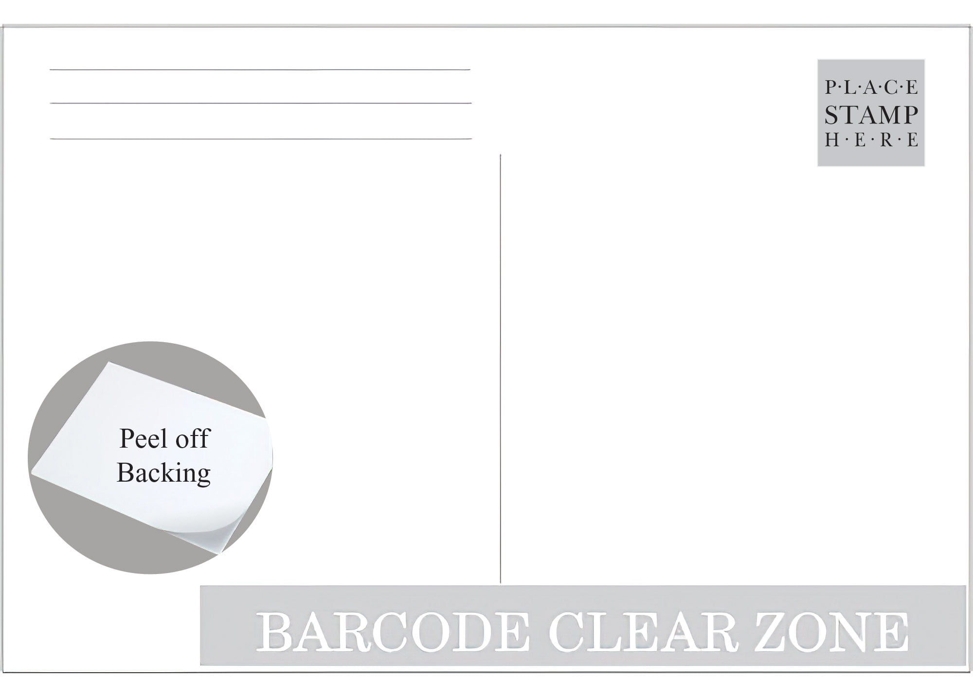 Photographer's Edge, Doityourself Photo Postcards, Self Adhesive