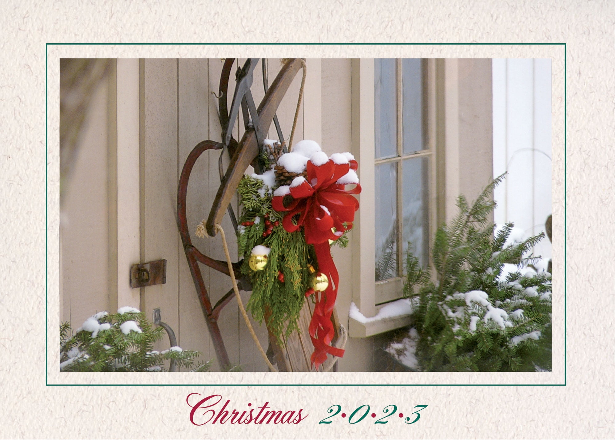 Photo Insert Greeting Cards 20 Pack) MERRY CHRISTMAS Natural Photo Insert  Card Sold In 10s - 4x6 4x6 Photo Christmas Cards, image size:2000x1432