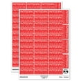 thumbnail image 1 of Photographs Please Do Not Bend Dots & Heart Detail Sticker Set - Red - Gloss Finish - 1.5" Small, 1 of 7