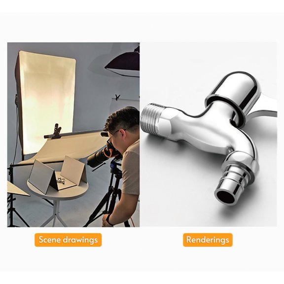 Photography 3-in-1 Multi-functional Photography Reflector Cardboard Foldable Photography Reflector Diffuser Board