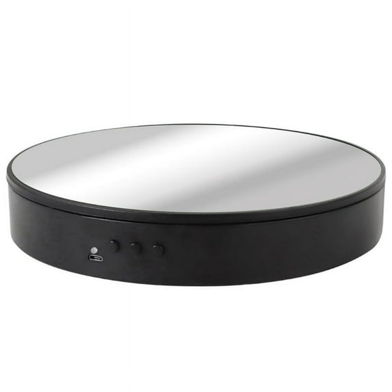 Photography 360 Degree Round Auto Rotating Remote Automatically Turntable Jewelry Display Stand Base for Photo Studio
