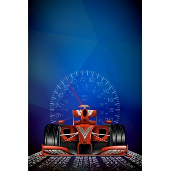 Photography Backdrop Champion Racing Car Background Party ration Banner Poster Studio Photo Props