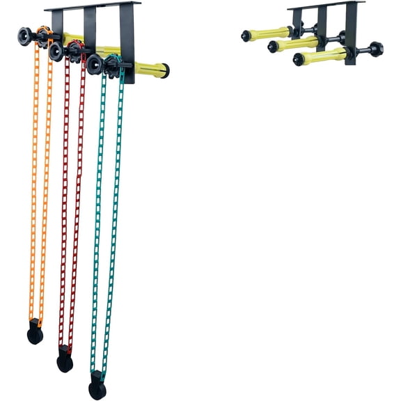 Photography Backdrop Roller Support System, 3 Rollers, Wall/Celing/Light Stand Mount, Background