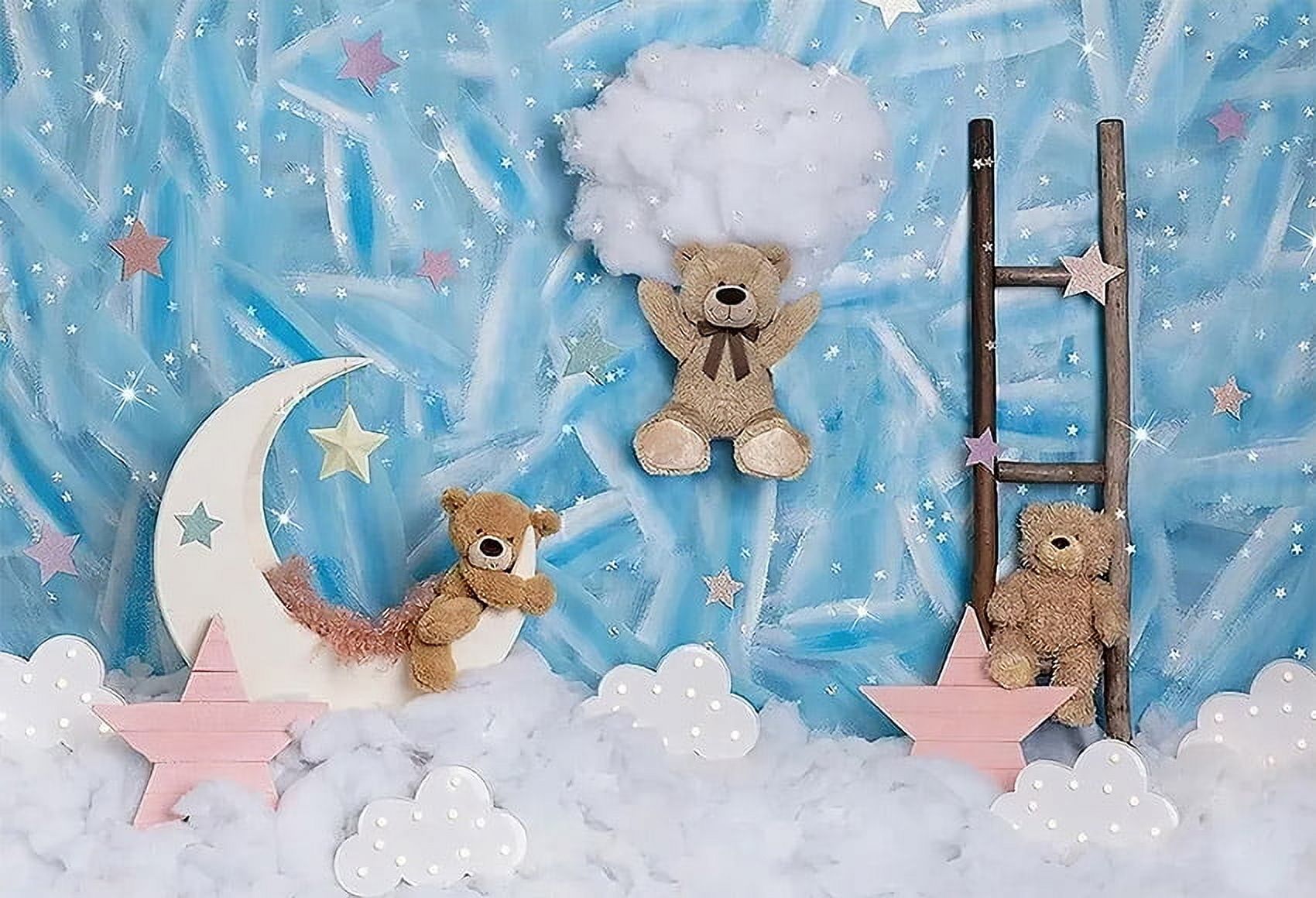 CORFOTO Cartoon Storefront Backdrop 15x10ft Fabric Pet Animals Cat Pet Shop Photography Background Pet Store Puppy Themed Birthday Party Decorations Puppy Pets Cats Selfie Photo Props