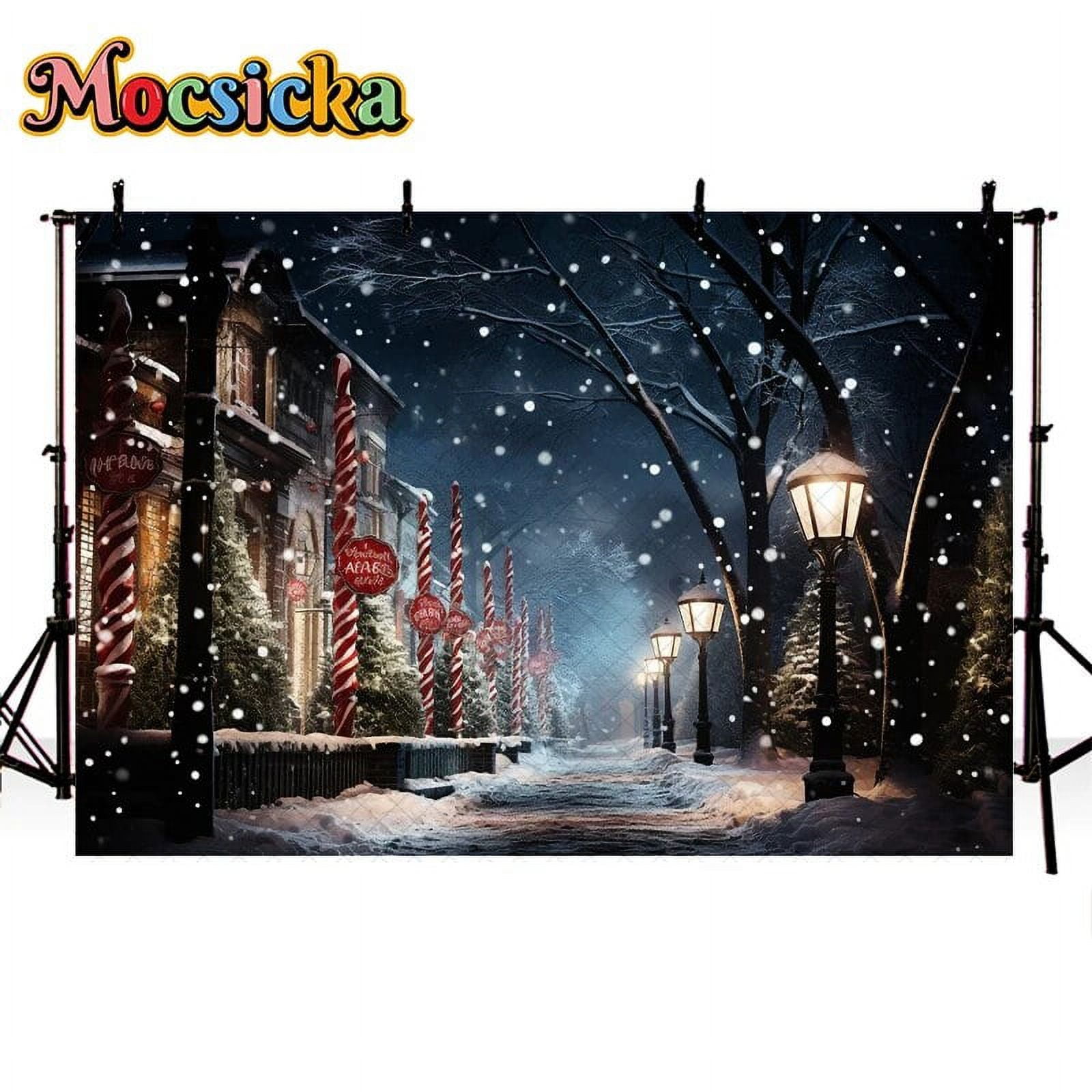 Renaiss 10x8ft Rustic Wood Christmas Backdrops For Photography Retro Wooden Barn Snowflake Decorations Children Portrait Wallpaper Newborn Baby Shower New Year Party Background Photo Studio Props