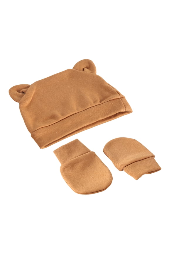 Photography Hat with Mitten Set Cute Cotton Baby Girl Scarf Warm Beanies Gloves New Born Hat Accessories Gift