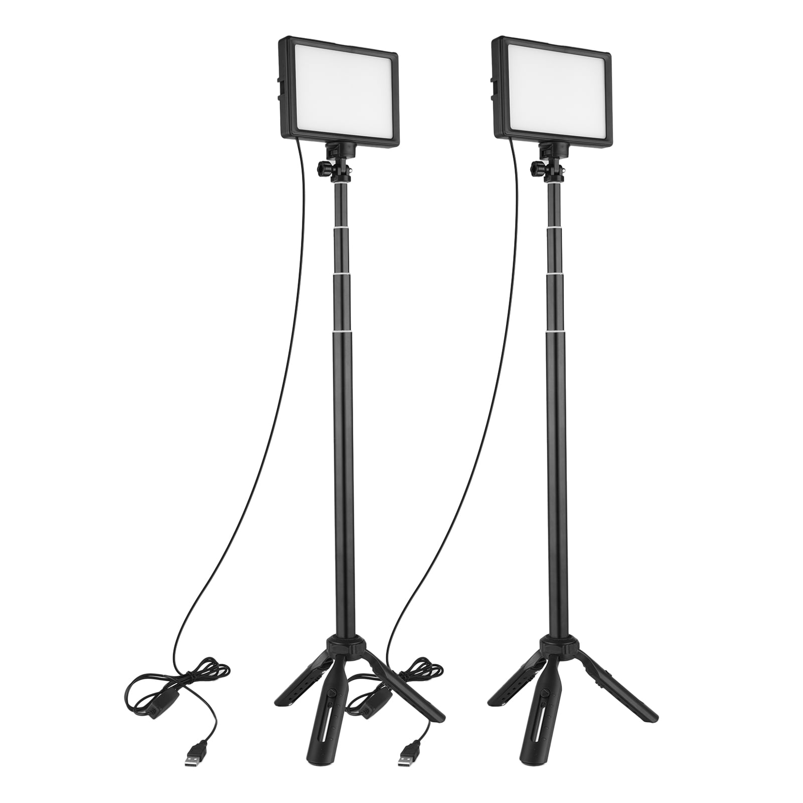 Photography Lamp,Dimmable With Kit 3200k-5500k 120pcs Led Video Kit 120pcs Beads Dimmable Usb Video With 3200k-5600k Video With Stand 5pcs Usb Led Video Adjustable Stand Cold Mount Video