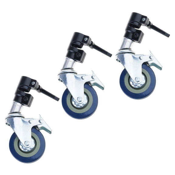 Photography Light Stand Caster Wheel Set For Easy Movement And Stability
