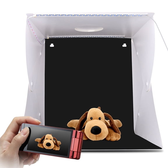 Photography Lighting Cube Tent Foldable Lightweight with USB Power Option