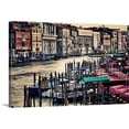 thumbnail image 1 of Great Big Canvas "Gondolas in Venice, Italy"  by Scott Stulberg Muted Blue Black   Wrapped Canvas Print Wall Artwork, 1 of 7