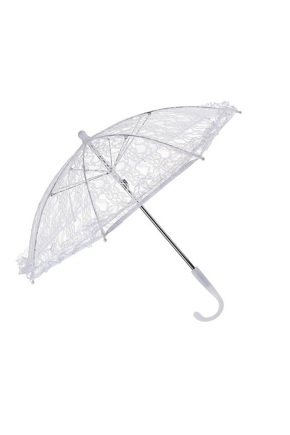 Photography Props Umbrella Small Craft Lace Umbrellas Lace Sun Umbrella for Children Teas Party