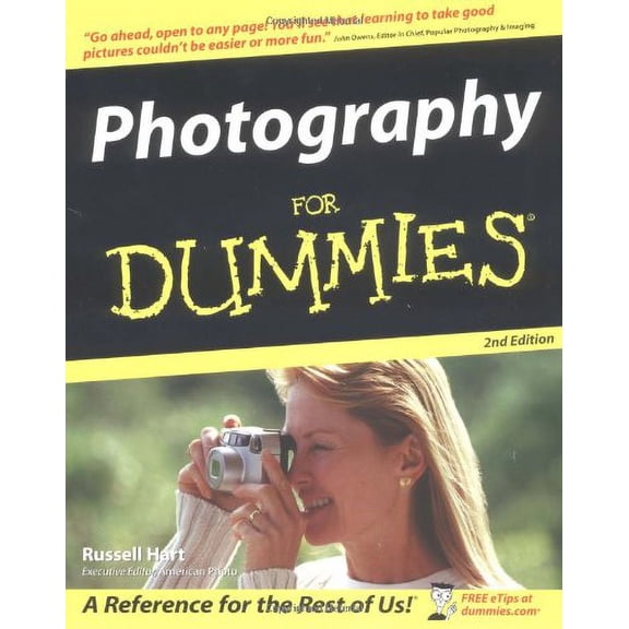 Pre-Owned Photography for Dummies (For Dummies Series) (Paperback) 0764541161 9780764541162
