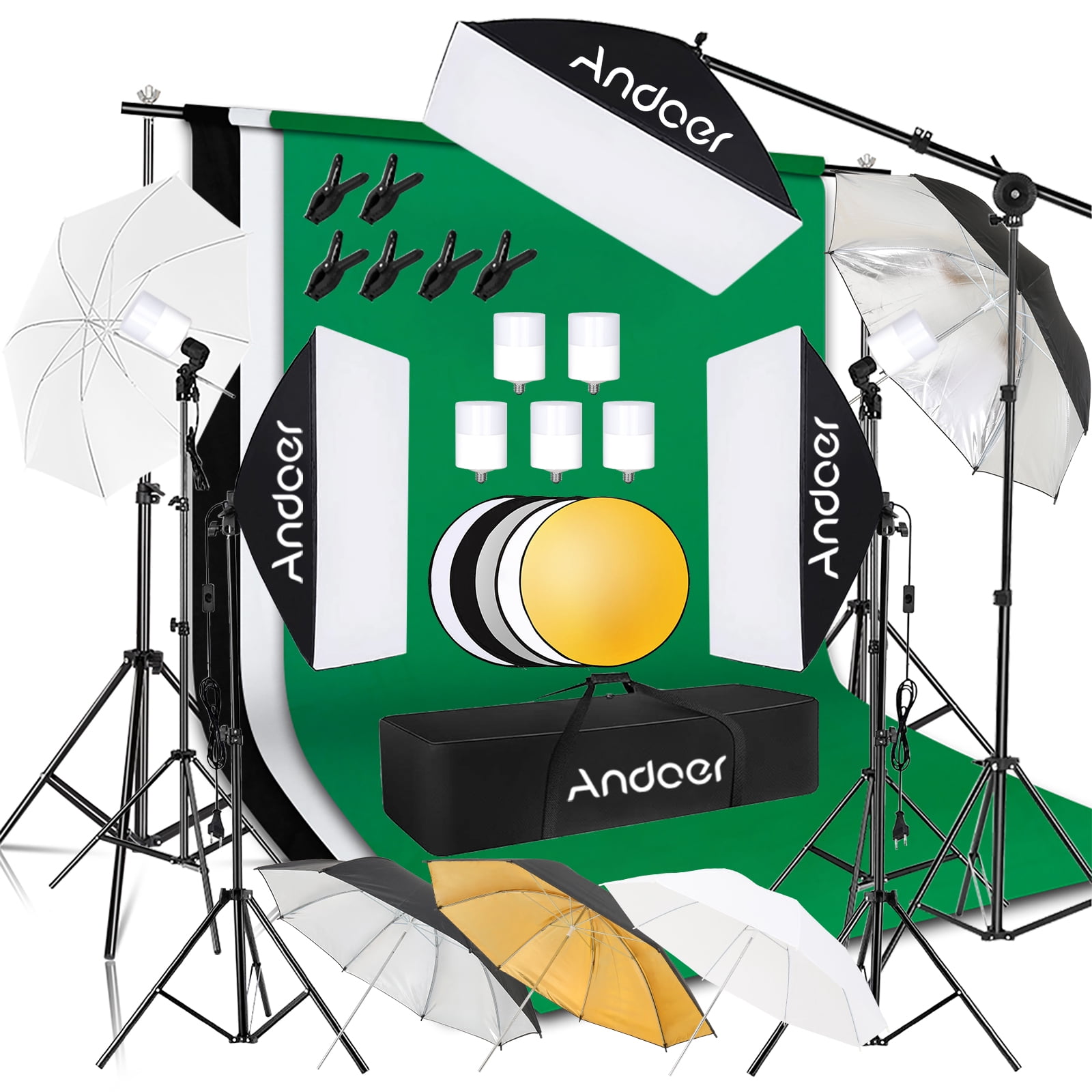 Photography suit,40w 2m Kit 50 * Led Kit Professional Studio Softbox ...