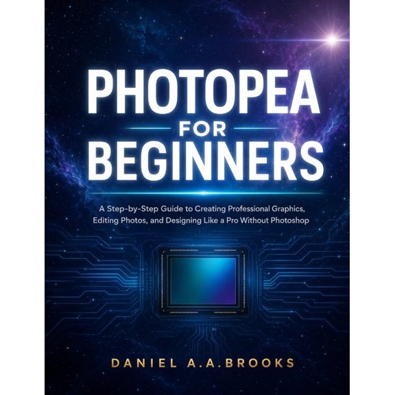 Photopea for Beginners: A Step-by-Step Guide to Creating Professional Graphics, Editing Photos, and Designing Like a Pro, (Paperback)