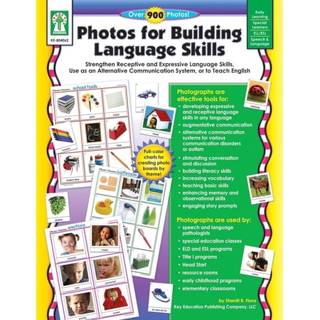 Photos for Building Language Skills : Strengthen Receptive and Expressive Language Skills, Use as an Alternative Communication System, or to Teach English (Paperback)