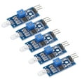 thumbnail image 1 of Photosensitive Diode Sensor, Light Detection Photodiode Module with Digital Output for Arduino Smart Car 5pcs, 1 of 2