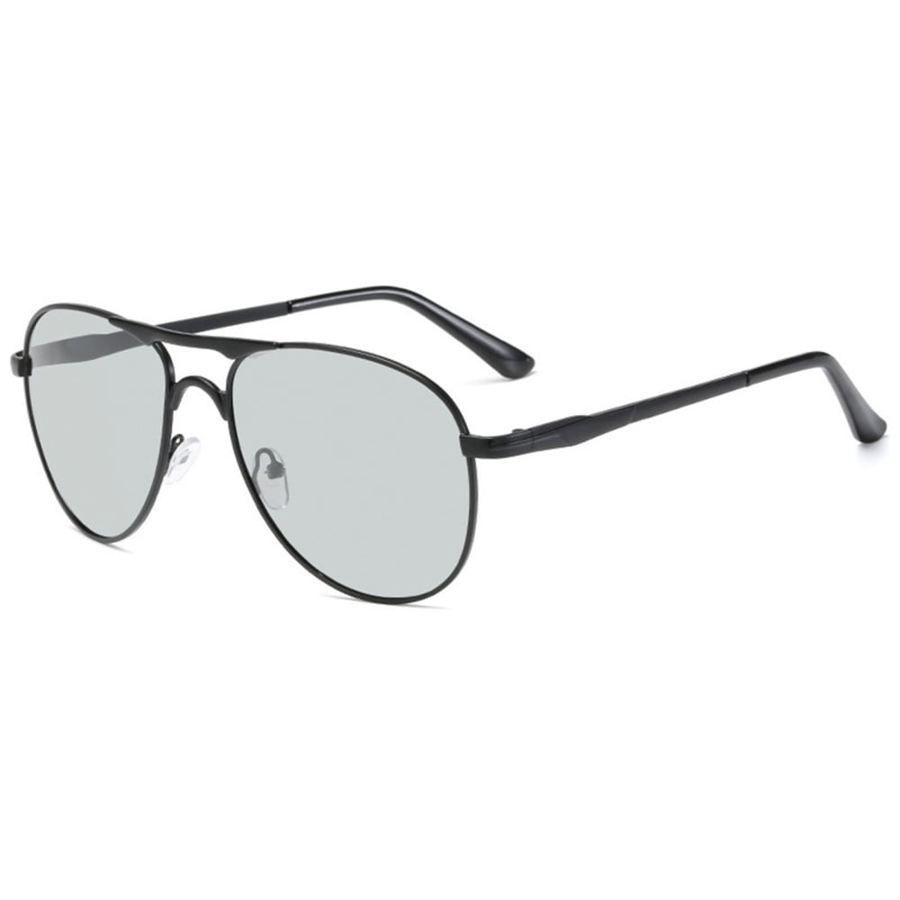 Photosensitive Polarized Sunglasses for Men Anti-Glare Vintage