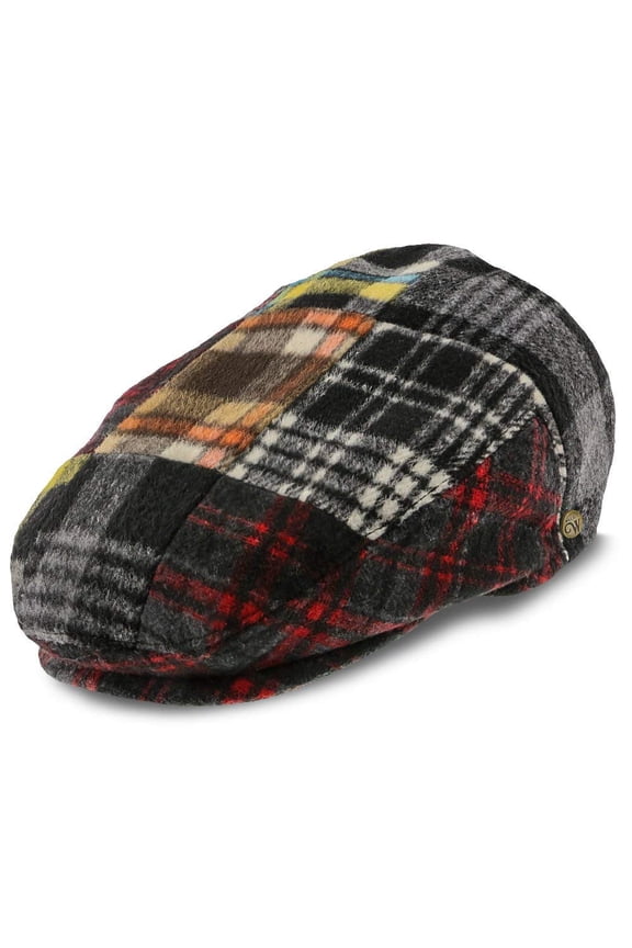 Photoshoot - Walrus Hats Plaid Patchwork Polyester Kids Ivy Cap (Toddler, Boys, Youth)