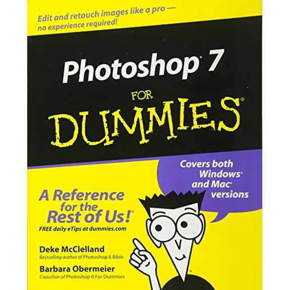 Pre-Owned Photoshop 7 for Dummies (Paperback) by Deke McClelland, Barbara Obermeier