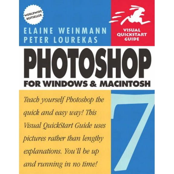 Pre-Owned Photoshop 7 for Windows and Macintosh:Visual QuickStart Guide (Visual QuickStart Guides) Paperback
