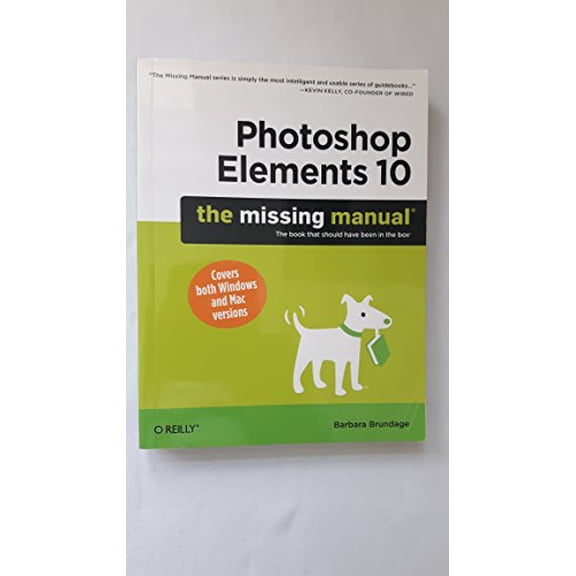 Pre-Owned Photoshop Elements 10: The Missing Manual Paperback Barbara Brundage