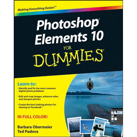 Pre-Owned Photoshop Elements 10 For Dummies by Barbara Obermeier (Paperback), English