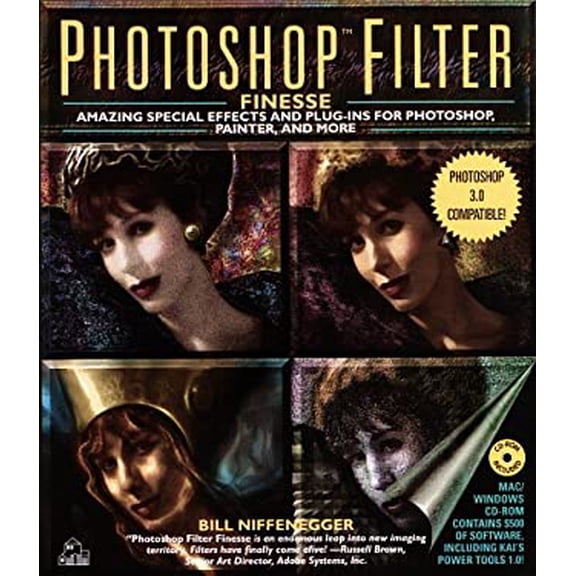 Pre-Owned Photoshop Filter Finesse:: Amazing Special Effects and Plug-Ins for Photoshop, Painter CD-ROM (Paperback) 0679753249 9780679753247
