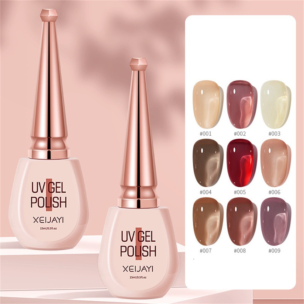Phototherapy Nail Polish Gel Ice Color Transparent 2023 Summer New
