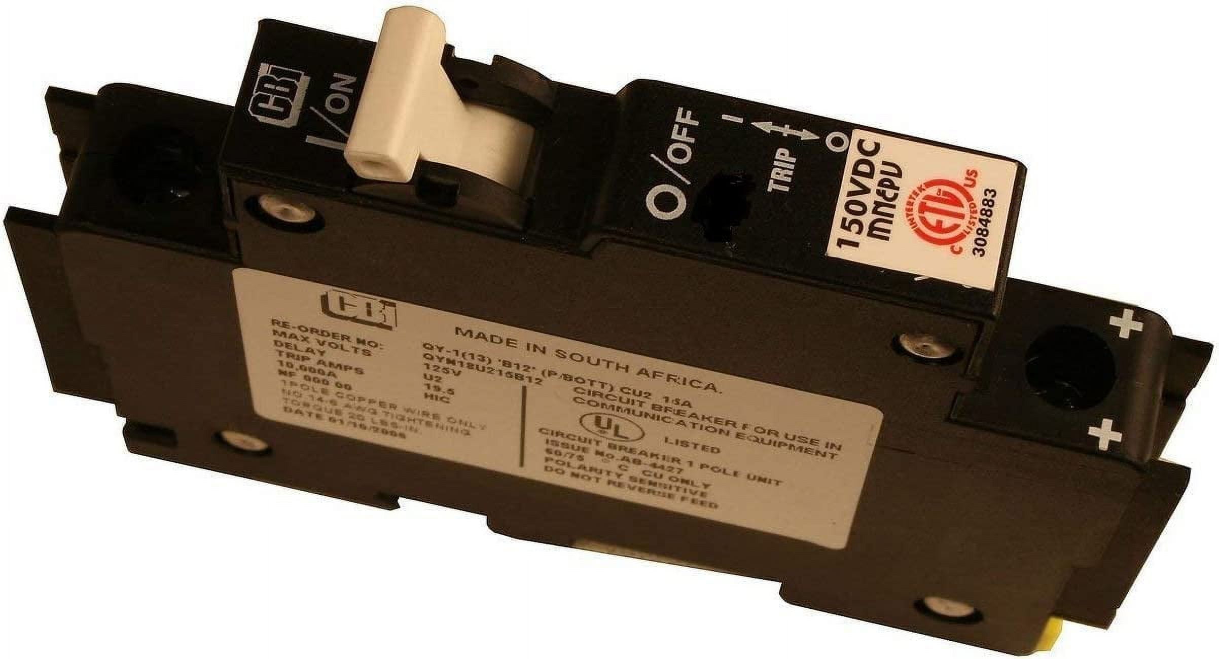 Photovoltaic DC Circuit Breaker 30 Amp, Model MNEPV30
