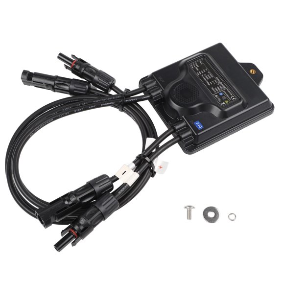 Photovoltaic Power Optimizer for Solar Panels, 650W Module-Level MPPT Controller with 99.6% Efficiency, IP68 Rated, 1000V/1500V DC Input, for PV Connectors