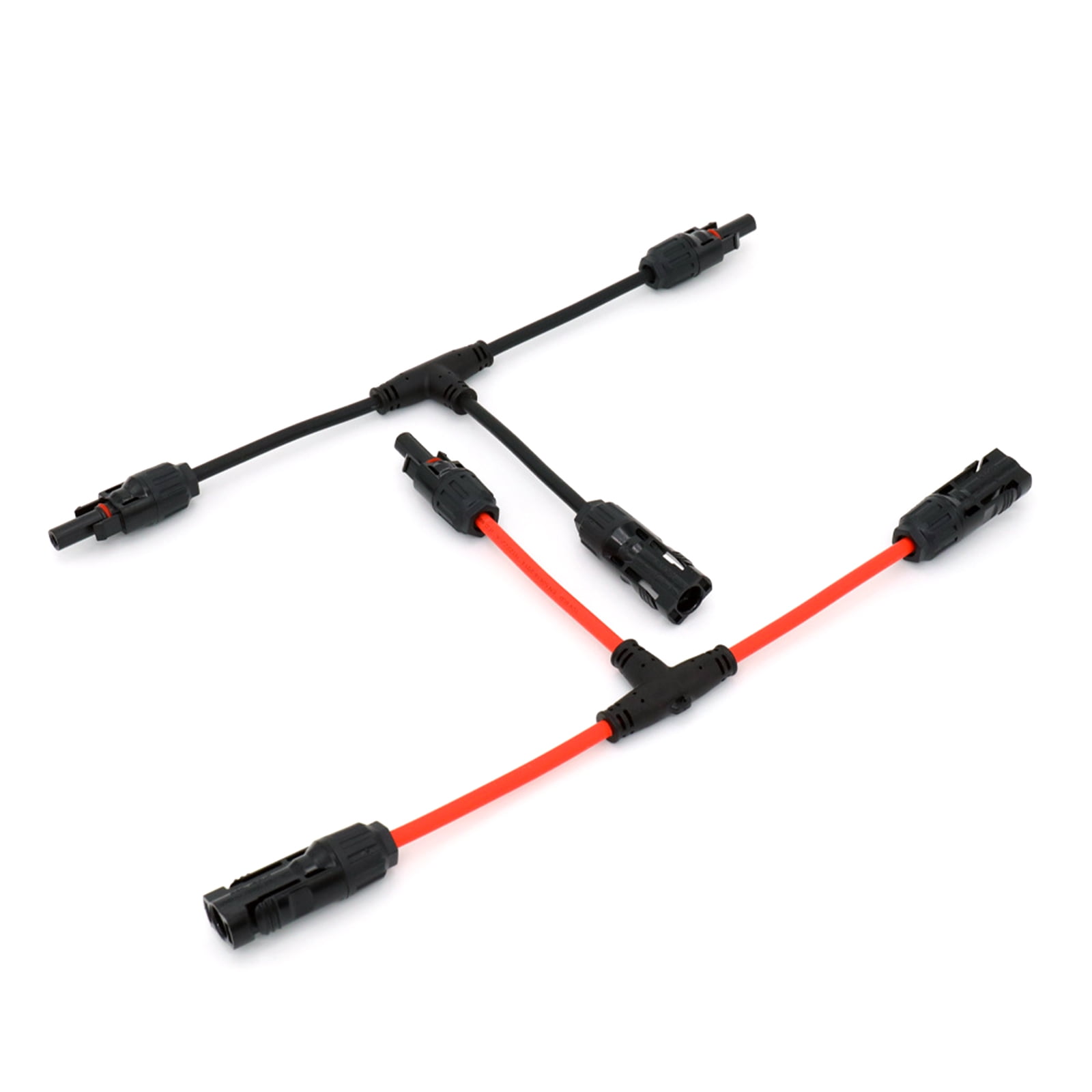 Photovoltaic Solar Panel Panel Splitters Cables 30Amp 1KV Connection pair 6 Square Millimeter Extension Cable Easy to Use