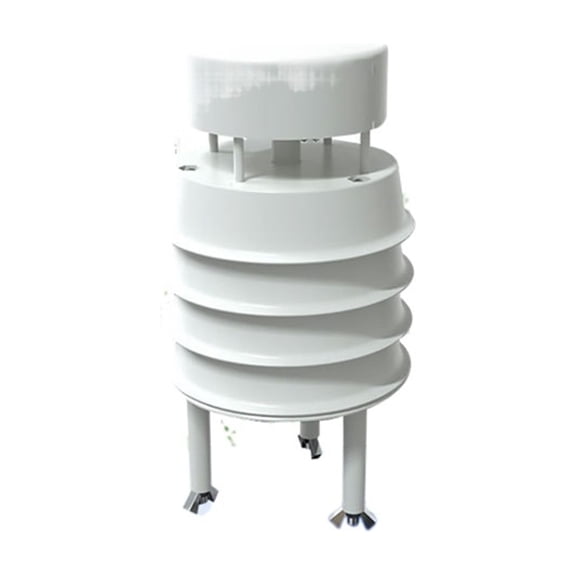 Photovoltaic Weather Station Ultrasonic Wind Speed And Direction Sensor Light Temperature, Humidity And Pressure Five-in-one ,Easy to Operate