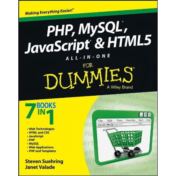 Pre-Owned PHP, MySQL, JavaScript & HTML5 AllinOne For Dummies Paperback