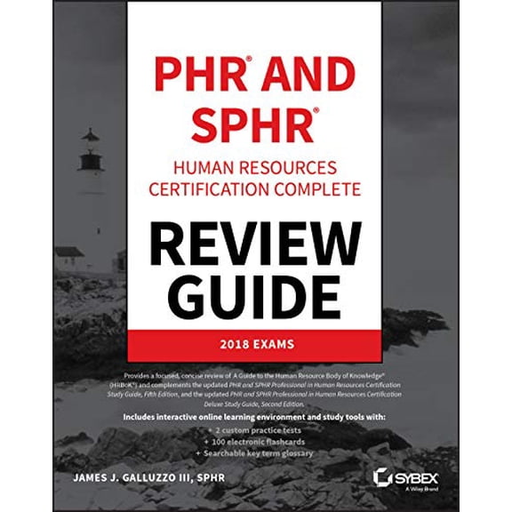 Pre-Owned PHR and SPHR Professional in Human Resources Certification Complete Review Guide: 2018 Exams Paperback