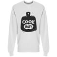 thumbnail image 1 of Phrase Cook Easy Sweatshirt Men -Image by Shutterstock, Male x-Large, 1 of 2