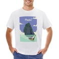 thumbnail image 1 of Phuket Men’s Graphic T-shirt Vintage Short Sleeve Sport Tee White XL, 1 of 2