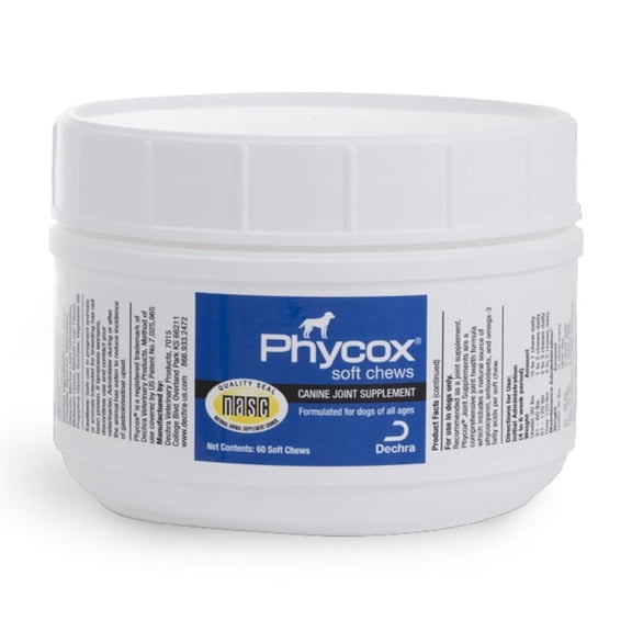 Phycox Dog Joint Supplement Soft Chews, 60 Ct