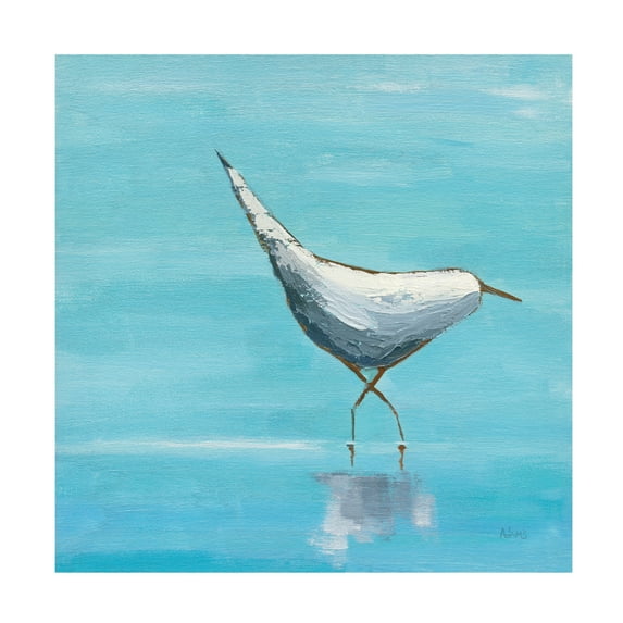 Phyllis Adams 'Egret I Bright' Canvas Art