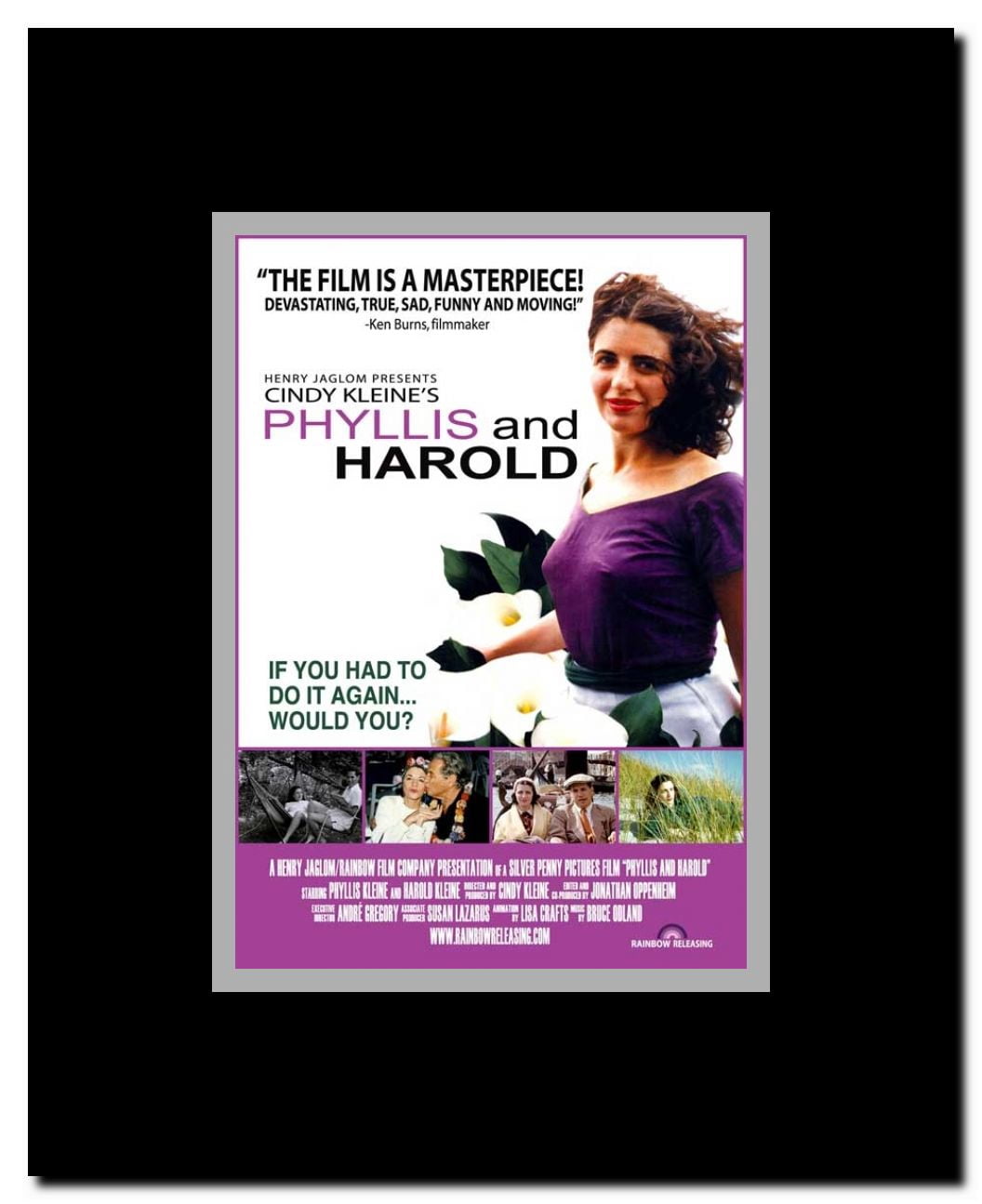 Phyllis and Harold Framed Movie Poster