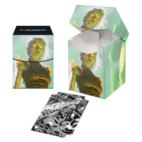 Phyrexia All Will Be One Nahiri, the Unforgiving 100+ Deck Box for Magic: The Gathering