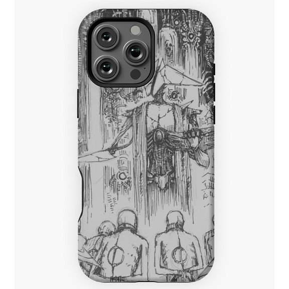 Phyrexian Visions I GA4733 Phone Case for iPhone 11 to 17 Pro Max