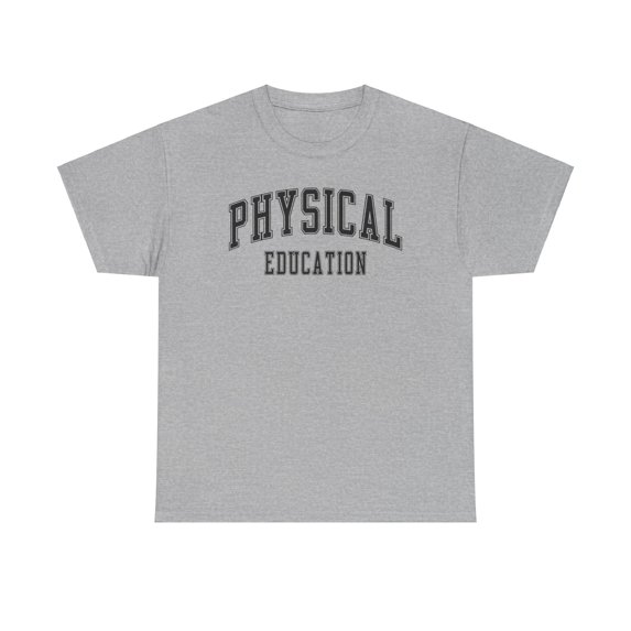 Physical Education PE Teacher Gym Coach Shirt Gifts Tshirt Crew Neck