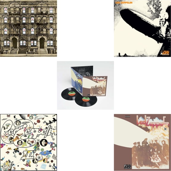 Physical Graffiti (2015 Remaster) & Led Zeppelin Iii (Remastered Original/180G) & Led Zeppelin Ii (Deluxe Remastered/2LP/180) & Led Zeppelin I (180G/Remastered) & Led Zeppelin Ii (180G/Remastered)